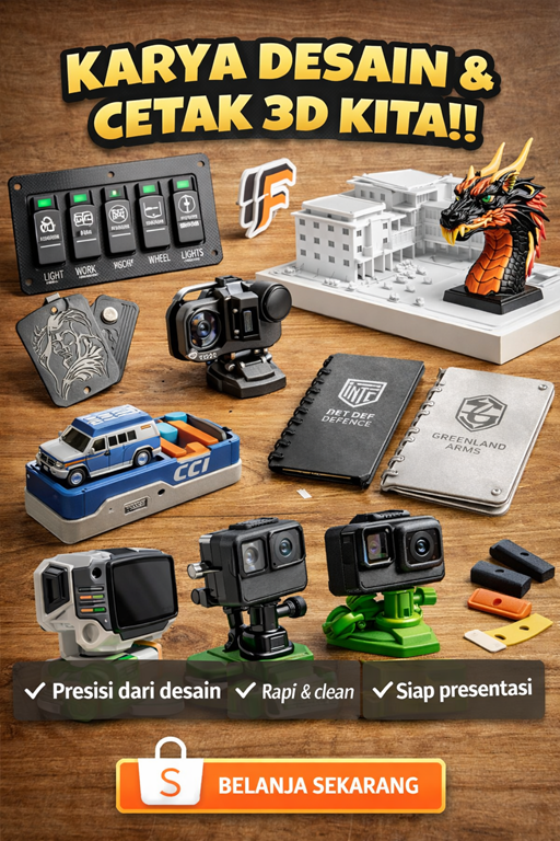 Karya Desain & Cetak 3D